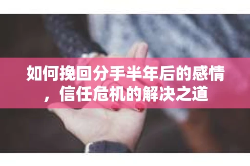 如何挽回分手半年后的感情，信任危机的解决之道