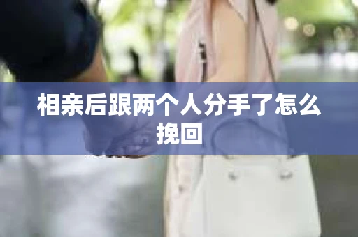 相亲后跟两个人分手了怎么挽回