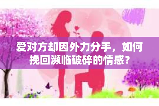 爱对方却因外力分手，如何挽回濒临破碎的情感？