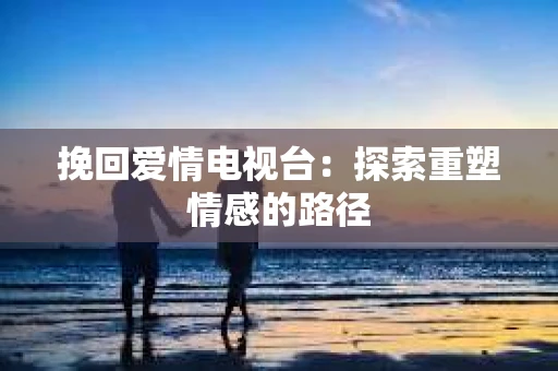 挽回爱情电视台：探索重塑情感的路径