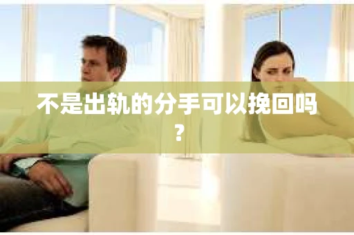 不是出轨的分手可以挽回吗？