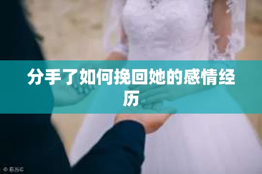 分手了如何挽回她的感情经历