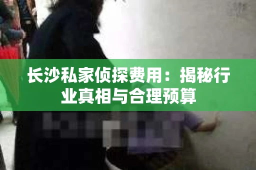 长沙私家侦探费用：揭秘行业真相与合理预算