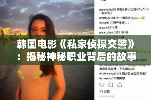韩国电影《私家侦探交警》：揭秘神秘职业背后的故事