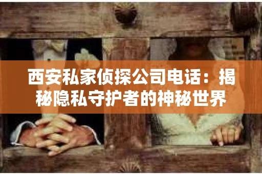 西安私家侦探公司电话：揭秘隐私守护者的神秘世界