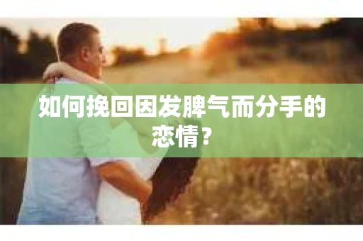 如何挽回因发脾气而分手的恋情? 如何挽回因发脾气而分手的恋情?