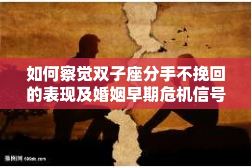 如何察觉双子座分手不挽回的表现及婚姻早期危机信号？