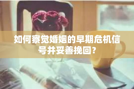 如何察觉婚姻的早期危机信号并妥善挽回？