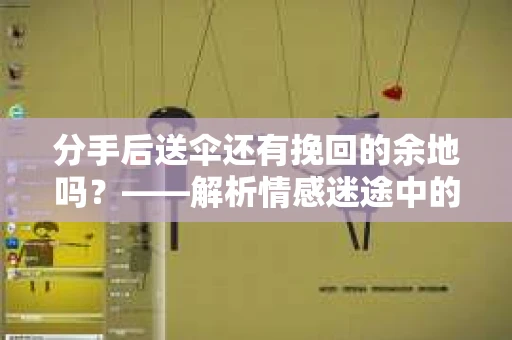 分手后送伞还有挽回的余地吗？——解析情感迷途中的决策