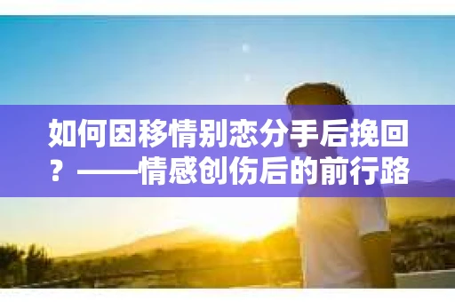 如何因移情别恋分手后挽回？——情感创伤后的前行路线图