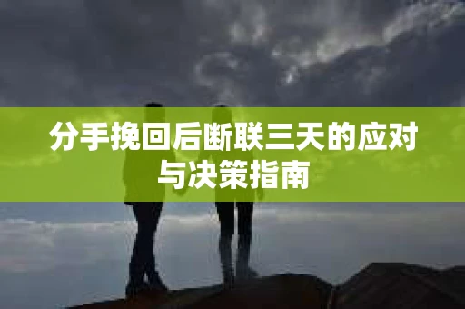 分手挽回后断联三天的应对与决策指南
